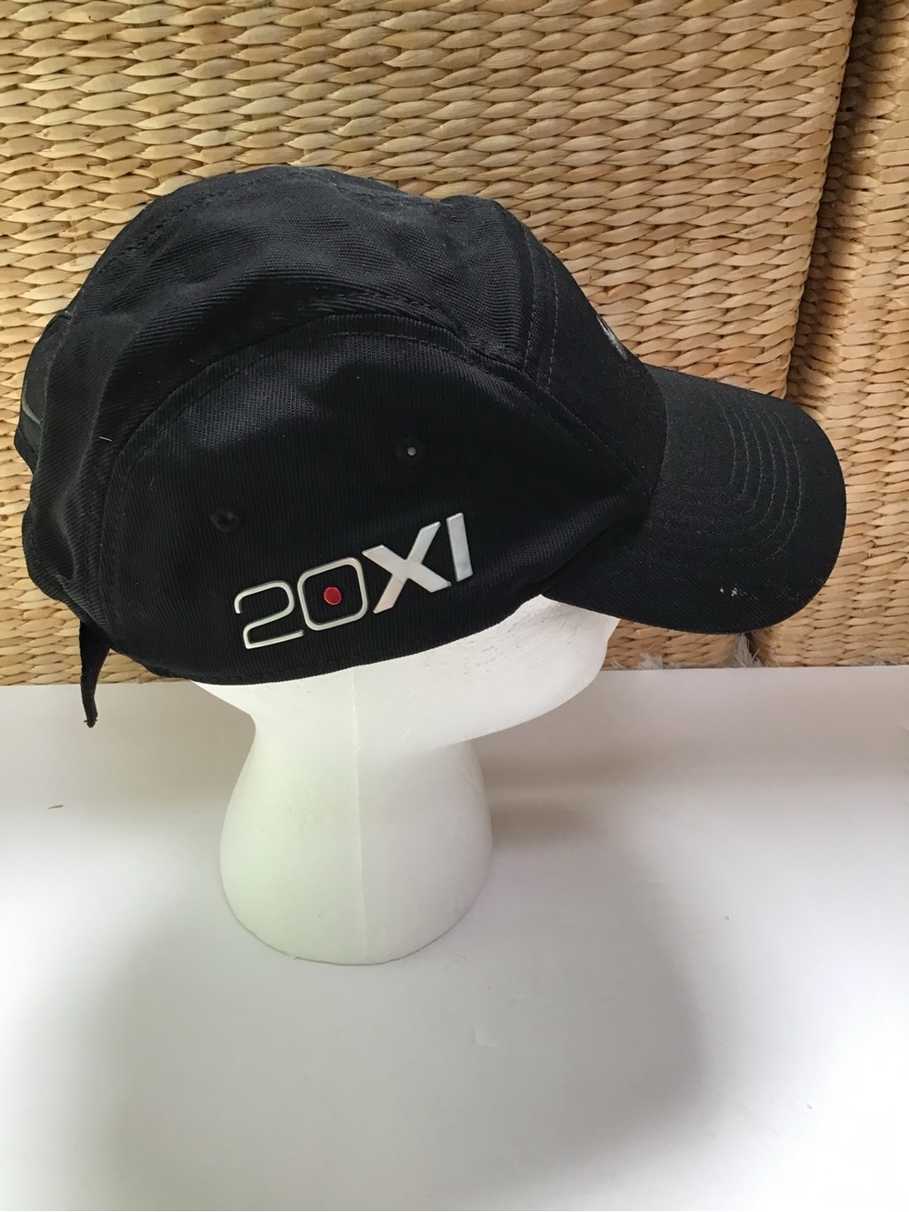 RARE Vintage Nike Swoosh 20XI Nike Black Golf Cap Unisex